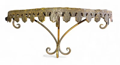 VTG Wall Shelf Metal Bamboo DESIGN - Image 1 of 3