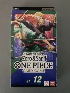One Piece Card Game STARTER DECK - Zoro und Sanji - [ST-12] Englisch NEU SEALED - Bild 1 von 1