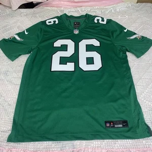 Philadelphia Eagles Saquon Barkley Jersey Mens Size Large - Picture 1 of 5