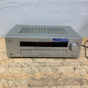 Sony Silver STR-K750P Audio Video Receiver Tested and Working NO REMOTE - Picture 1 of 7
