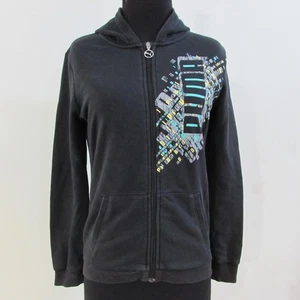 Puma Girls Zipped Hoodies Black Chest Size 34/36 UK XL Sku Y07398 - Picture 1 of 15