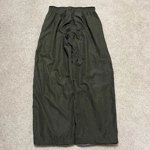 Starter Y2K Baggy Lined Olive Military Green Trackpants Medium - Picture 1 of 7