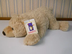 New Tags Manhattan Toy Co. tan color "Cuddle Cubs" plush floppy 15" bear 2004 - Picture 1 of 3
