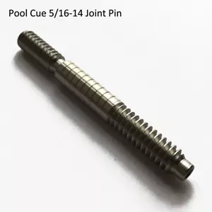 5/16-14 Pool Cue Shaft Stainless Steel Self Aligning Joint Pin Screw - Picture 1 of 2