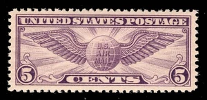 MOMEN: US STAMPS #C12 MINT OG NH POST OFFICE FRESH XF+ LOT #94139* - Picture 1 of 2