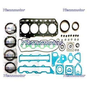 Engine Gasket Kit Upper Lower Ring Set For Yanmar John Deere PC40 PC50 Tractor - Picture 1 of 4