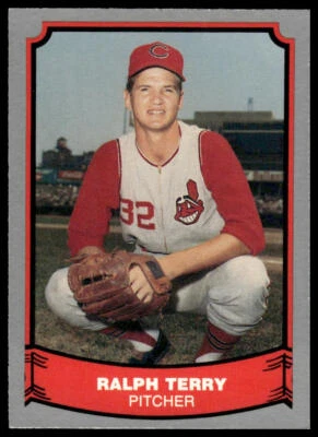 1988 Pacific Legends I #64 Ralph Terry Cleveland Indians Baseball - Image 1 of 2