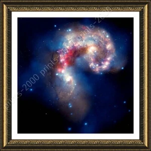 Telescopio Stars Hubble NASA por Galaxia Espacial | Lienzo enmarcado | Arte de pared giclee - Imagen 1 de 12