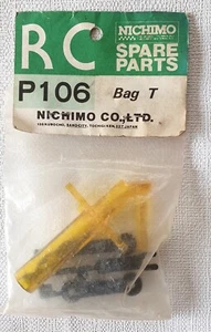 KIT P106 NICHIMO SACHET T POUR VOITURE RADIOCOMMANDEE DE COMPETITION VINTAGE - Photo 1/1