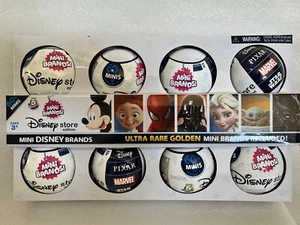 ZURU Mini Brands Disney Store Edition With 8 Balls, Ultra Rare Golden 60+ Minis - Picture 1 of 23