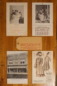 Antique Brintnall Marshalltown Iowa Advertising Lot Postcards - Picture 1 of 10