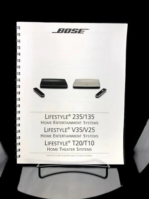 Bose LifeStyle 135 235 V25 V35 T10 T10 Guía de uso manual del propietario Foto 1 de 4