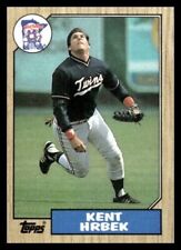 1987 Topps #679 Kent HRBEK  First Base  Minnesota TWINS  EXcellent FREE shipping