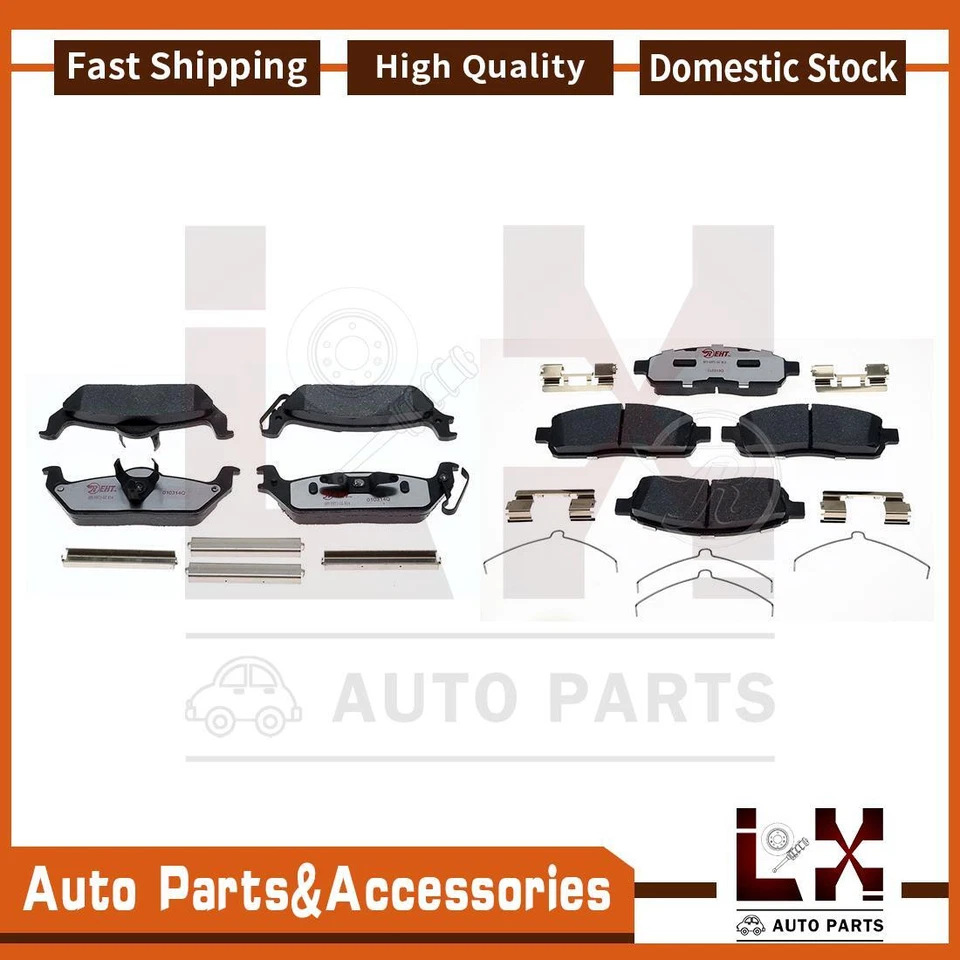 2 pastillas de freno delanteras traseras Raybestos para Ford F-150 2004 2005 2006 2007 2008 2009 Foto 1 de 4