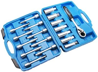 Kit universel de démontage et de montage d’amortisseurs 18 pcs - Photo 1/4