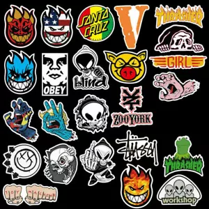 100 adesivi skateboard bomba laptop bagagli graffiti marea marca decalcomanie lotto - Foto 1 di 12