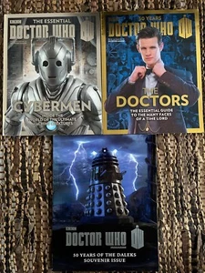 Doctor Who: 3x Magazines - The Doctors + Cybermen + Daleks 50 Souvenir Issue - Picture 1 of 23
