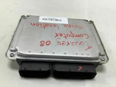 ЗАВОДСКОЙ МОДУЛЬ УПРАВЛЕНИЯ ДВИГАТЕЛЕМ VOLKSWAGEN TOUAREG 4,2 Л 2006 - Изображение 1 из 4