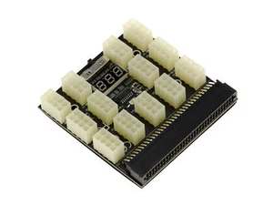 13 x 6 8 pin Breakout Board Pour alimentation HP DPS-800GB A DPS-1200FB etc - Imagen 1 de 2