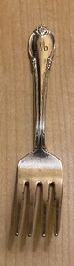 One 1948 Baby fork in Remembrance By International Silver 4.25" - Picture 1 of 7