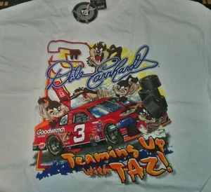 Vintage Dale Earnhardt Jr Looney Tunes Tazmanian Devil XL Shirt - Picture 1 of 5