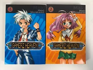 Gamerz Heaven Vol. 1-2 Maki Murakami Manga Action Comic English Lang. VGUC - Picture 1 of 5