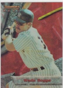 WADE BOGGS BOWMAN'S BEST RED REFRACTOR YANKEES RED SOX #42 REF 1994 94