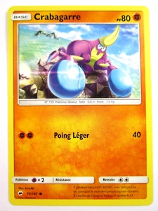 Carte Pokémon Crabagarre 73/147 SL3 Soleil et Lune Ombres Ardentes Fr - Imagen 1 de 1