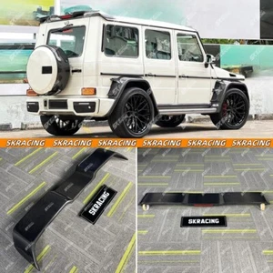 Carbon Fiber/Gloss Black Rear Roof Spoiler Wing Kit For Benz W463 G63 G500 G550 - Bild 1 von 27