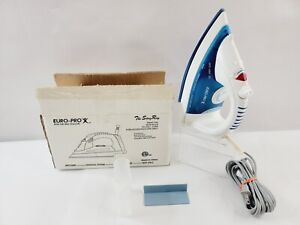 Euro-Pro X Model EP470 Steam Iron The Sting Ray 6 ft Cord