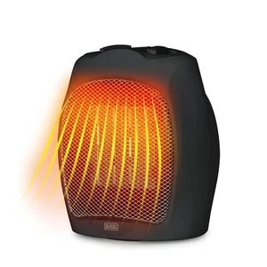 Black Decker Portable Space Heater with 3 Settings and Safety Features - Picture 1 of 7