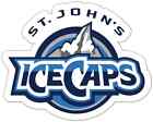 St. John's Icecaps Ahl Hockey Bumper Locker Window Sticker Decal 5"X4"