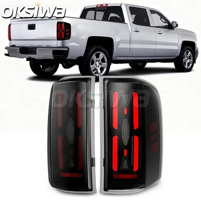 Luces traseras LED para Chevy Silverado 1500 2500 3500HD 2007-2013 arranque animado Foto 1 de 4