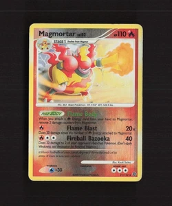 Tarjeta Pokémon Magmortar 31/132 Secret Wonders Holo Inverso MP - Imagen 1 de 10