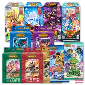Cookie Run Kingdom Card Collection / CookieRun Braverse TCG Starter Deck Booster