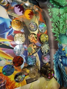 Pokemon TCG Official Lot of 40 Coins pikachu, entei, raichu, dragonite + more. - Imagen 1 de 4