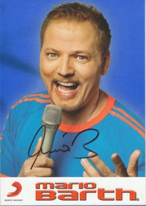 Mario Barth original Autogramm auf Karte - Bild 1 von 1