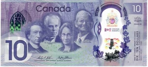 CANADA 10 Dollars - Picture 1 of 3