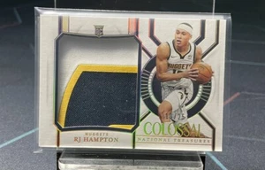Panini National Treasures 2020-21 materiales colosales/25 RJ Hampton novato radiocontrol - Imagen 1 de 2