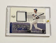 2000 Upper Deck Derek Jeter Autograph Game Used Jersey SP BGS Auto Signed