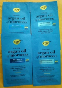 2 champú reparador y fuerza OGX Argan Oil Of Morocco y 2 acondicionadores 0,304 OZ - Imagen 1 de 1