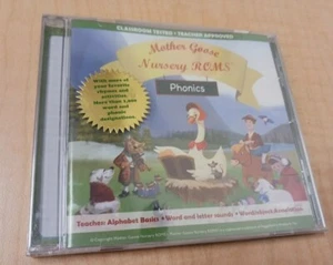 Mother Goose Nursery ROMS, PHONICS PC CD ROM , SEALED NEW, STICKER,2007 - Picture 1 of 8