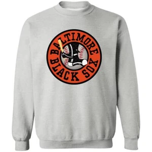 Baltimore Black Sox Sweatshirt Classic Crewneck | Negro League Baseball Team - Bild 1 von 6