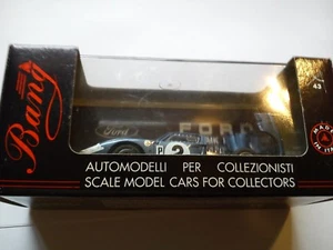 BANG 1:43 FORD MK 11   SEBRING 1966 IN BLUE - Picture 1 of 2