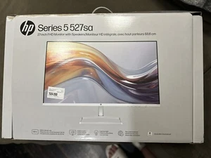 HP Series 5 527sa 27" FHD Monitor with Speakers 100 Hz 5 ms 16:9 On-screen - Picture 1 of 12