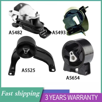 4Pcs Motor & Trans Mount A5493 For 2008 2009 2010 Dodge Grand Caravan 4.0L V6  Foto 1 de 2