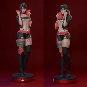Sarada 3D Printing Figure Unpainted Model Sculpture GK Blank Kit New In Stock - Picture 1 of 8