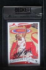 2006 Topps McDonald's High School All American Sherron Collins #B17 Auto