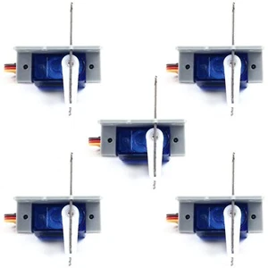 5x Servo Weichenantrieb - Spur H0, TT, N, Z - Servoantrieb Unterflur - SG90 - Bild 1 von 7