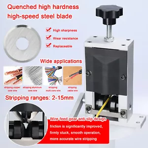 Máquina pelacables manual pelacables portátil para reciclaje de cobre B4K1 - Imagen 1 de 7